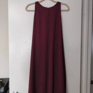 LOFT Plum Halter Dress (XL)